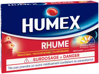 Humex Rhume Comprimés Et Gélules Plq/16 à Chalon-sur-Saône