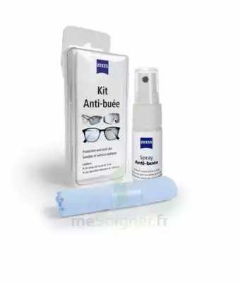 Zeiss Kit Spray Antibuée Fl/15ml + Tissu Microfibres à Chalon-sur-Saône