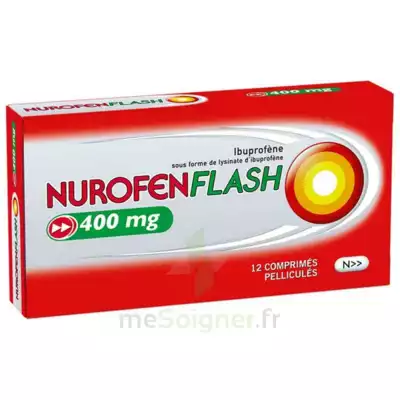 Nurofenflash 400 Mg Comprimés Pelliculés Plq/12 à Chalon-sur-Saône